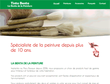 Tablet Screenshot of bentapeinture.com